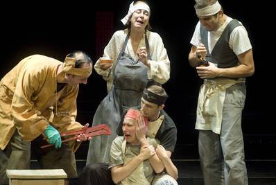 Kocsis Gergely, Tenki Réka, hajduk Károly, Fullajtár Andrea, Mészáros Béla - © theater.hu - Ilovszky  Béla