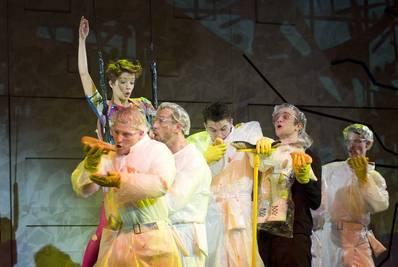 Jelenet az előadásból - © theater.hu - Ilovszky  Béla