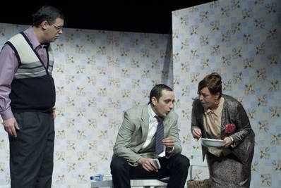 Hegyi Norbert, Katona László, Csákányi Eszter - © theater.hu - Ilovszky  Béla