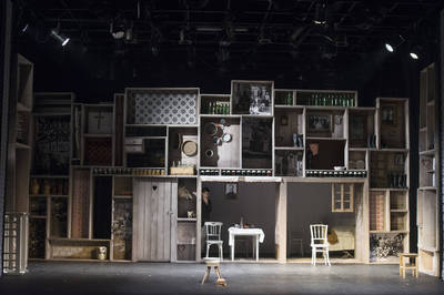 Az előadás díszlete - © theater.hu - Ilovszky  Béla