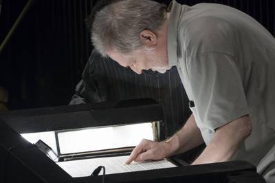Eötvös Péter a próbán - © theater.hu - Ilovszky  Béla
