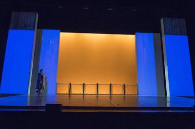Az előadás díszlete - © theater.hu - Ilovszky  Béla