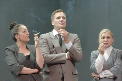 Pesitz Mónika, Szőke Attila, G. Erdélyi Hermina - © theater.hu - Ilovszky  Béla