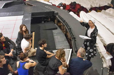 Jelenet a próbán - © theater.hu - Ilovszky  Béla
