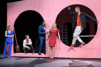 Kiss Diána Magdolna, Krisztik Csaba, Sarádi Zsolt, Ladányi Júlia, Andrássy Máté - © theater.hu - Ilovszky  Béla