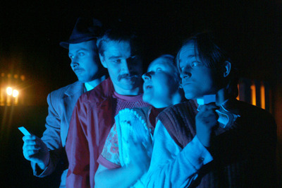 Tóth László, Trill Zsolt, Szűcs Nelli, Fehér Laci - © theater.hu - Ilovszky  Béla