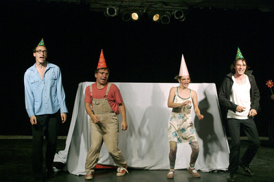 Hajduk Károly, Végh Zsolt, Stefanovics Angéla, Kálmánchelyi Zoltán - © theater.hu - Ilovszky  Béla