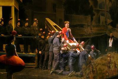 Jelenet az előadásból - © theater.hu - Ilovszky  Béla